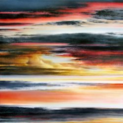 晨曦<br> The Dawn <br> 100 x 120 cm <br> Oil on Canvas<br> 2016