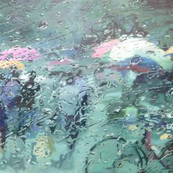 繁華街道 IV<br> Bustling Street IV<br> 91.5x121.5cm (56)<br> Acrylic On Canvas <br>  2016