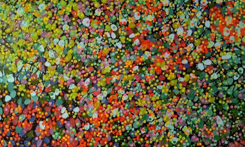 SOLD<br> 春收<br> Spring Harvest<br> 150x100cm(75) <br> Oil On Canvas<br> 2016