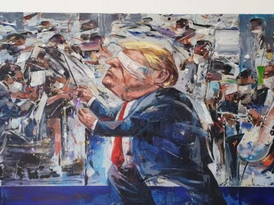 Make America Great Again 2! <br> 108x172cm <br> Mixed Medium on Canvas<br> 2020