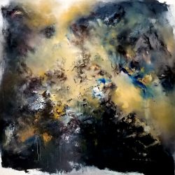 《秀壁云气》140x140cm2021年