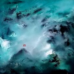 《蔚巍》40x50cm2021年