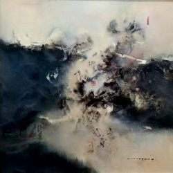 《观幽之声》80x80cm2020年