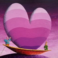 SOLD <br> Honor of Having Gross Love For You <br> 76x76cm(29) <br> Acrylic On Canvas <br> 2023
