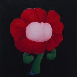 我要开花! <br> 50x50cm <br> Acrylic on Linen <br> 2023
