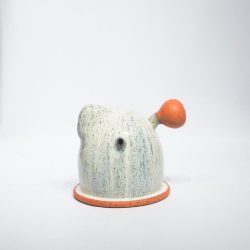 鈕之華章 VII<br>Knob Nob Composition VII<br> 29x23x20cm<br> High Fired Ceramics