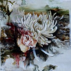 沁雪<br> Snowy Tranquility <br> 145.5x112cm (82)<br> Oil on Canvas<br> 2020