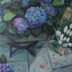 花店 <br> Flower Shop <br> 50x60cm(15)<br> Oil On Canvas<br> 2020