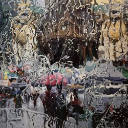 繁華街道 VII<br> Bustling Street VII<br> 92x122cm(56)<br> Acrylic On Canvas<br> 2016
