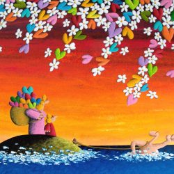 I Will Do Anything For Our Family Solitude <br> 122x92cm(56)<br> Acrylic On Canvas <br> 2020
