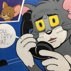 Meme_They Didn't Say That <br> 53x45.5cm (10)<br> Acrylic On Canvas <br> 2024 <br>