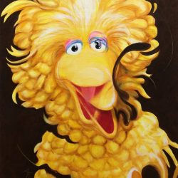 既視感-大鳥 <br>Somewhere In Time-Big Bird <br> 45.5x38cm(8) <br> Acrylic On Canvas <br> 2024