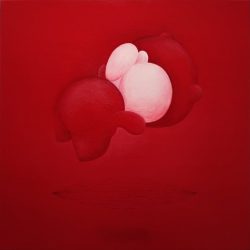 弹力十足_Boing Boing!_Zhe Bin-Li_76x76cm(29)_Acrylic On Linen_2024