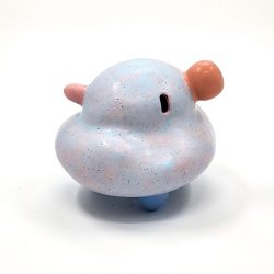 3 Legged Cloud II<br>18x23x22cm<br>High Fired Ceramics<br>2025 3 Legged Cloud II<br>18x23x22cm<br>High Fired Ceramics<br>2025