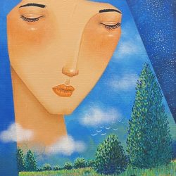 心境 I<br>Landscape Of The Soul I<br>30x40cm(6)<br>Acrylic On Canvas<br>2025