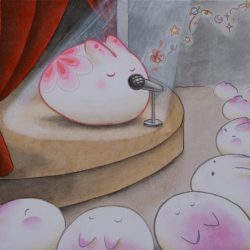 SOLD <br>我是大明星<br> I'm Super Star<br>22x27cm(3)<br>Colour On Paper 紙本設色<br>2025 SOLD <br>我是大明星<br> I'm Super Star<br>22x27cm(3)<br>Colour On Paper 紙本設色<br>2025