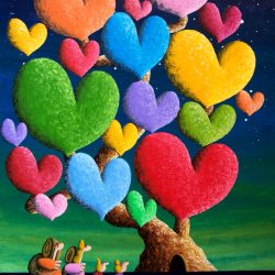 The Secret Of A Happy Family Journey, Is Life Long Commitment To Love<br> 92x122cm(56) <br> Acrylic On Canvas <br> 2025 The Secret Of A Happy Family Journey, Is Life Long Commitment To Love<br> 92x122cm(56) <br> Acrylic On Canvas <br> 2025