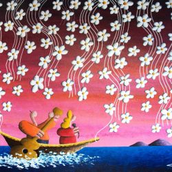 Let's Catch The Instantaneous Beauty Before It Vanishes To The Abyss<br> 100x76cm (38)<br> Acrylic on Canvas<br> 2019 Let's Catch The Instantaneous Beauty Before It Vanishes To The Abyss<br> 100x76cm (38)<br> Acrylic on Canvas<br> 2019