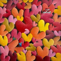 Cherishing Love And Home<br> 200x200cm (200) <br> Acrylic on Canvas<br> 2026