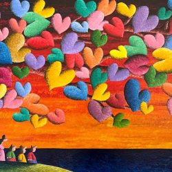 Depending Onto Love For Generations <br> 92x183cm (84) <br> Acrylic on Canvas<br> 2025