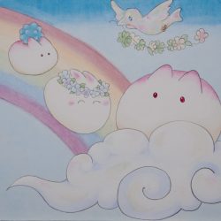 今天的菟寶包是什麼口味（三）<br> What Is Tu-Bao's Flavor Today? III <br> 50x50cm (13) <br> 紙本設色 Colour On Paper <br> 2026