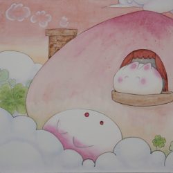 今天的菟寶包是什麼口味（八）<br> What Is Tu-Bao's Flavor Today? VIII <br> 50x50cm (13)<br> 紙本設色 Colour On Paper <br> 2026