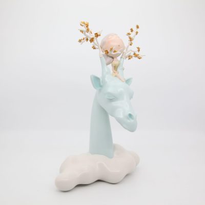 星空(藍)<br> Starry Sky<br> 24x34x50cm <br> PU & Fiberglass <br> Edition 500 <br> 2018 星空(藍)<br> Starry Sky<br> 24x34x50cm <br> PU & Fiberglass <br> Edition 500 <br> 2018