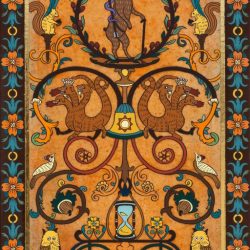 IX 隱士<br> IX The Hermit<br> 30x60cm(9)<br> Mixed Media On Canvas<br> 2025 IX 隱士<br> IX The Hermit<br> 30x60cm(9)<br> Mixed Media On Canvas<br> 2025